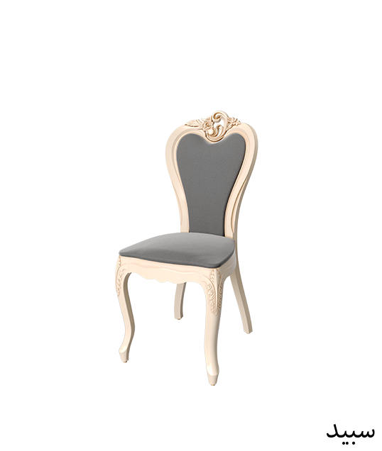 كرسي بوليمري موديل سپيد