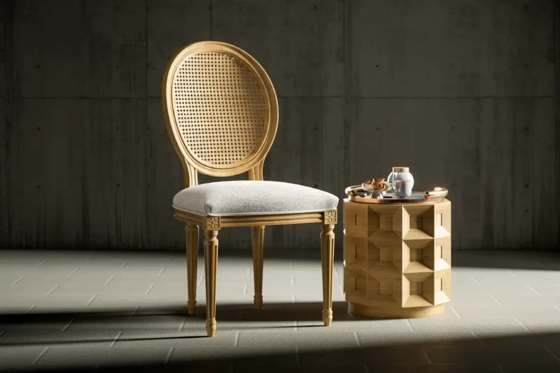 كرسي قاعة الاستقبال أو الكلاسيكي