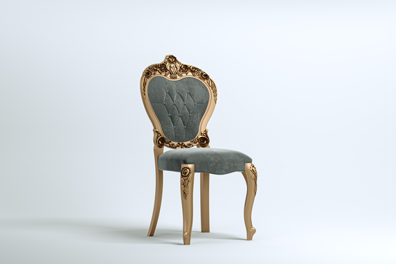 صندلی تالاری کلاسیک  رز